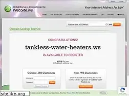 Sites similar to tankless-water-heaters.ws