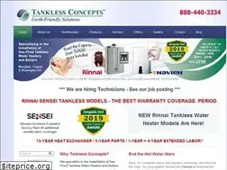 Sites similar to tanklessconcepts.com