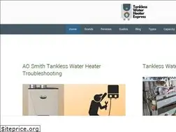 Sites similar to tanklesswaterheaterexpress.com