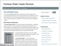 Sites similar to tanklesswaterheaterreviews.biz
