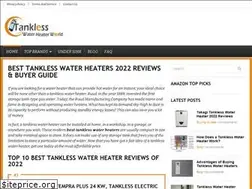 Sites similar to tanklesswaterheaterworld.com