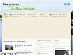 Sites similar to tankumsee.de