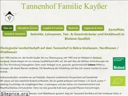 Sites similar to tannenhof-imshausen.de