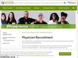 Sites similar to tannerphysicianrecruitment.org