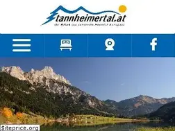 Sites similar to tannheimertal.at