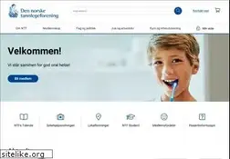 Sites similar to tannlegeforeningen.no