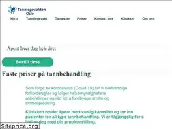 Sites similar to tannlegevaktenoslo.no