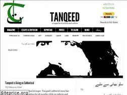Sites similar to tanqeed.org