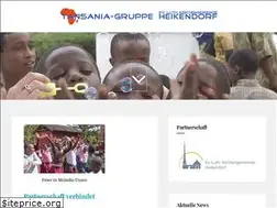 Sites similar to tansaniagruppe-heikendorf.de