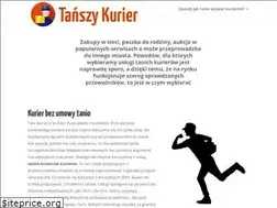 Sites similar to tanszykurier.pl