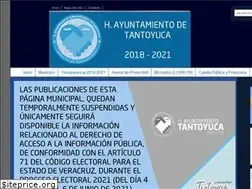 Sites similar to tantoyucaveracruz.gob.mx
