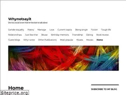 Sites similar to tanvisinhasblog.com