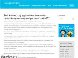Sites similar to tanyadokterhewan.com