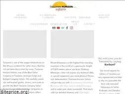 Sites similar to tanzania-horizon.com
