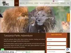 Sites similar to tanzaniaparks.com