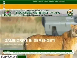Sites similar to tanzaniaparks.go.tz