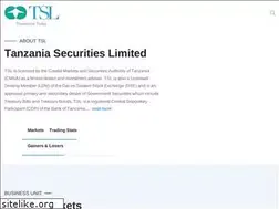 Sites similar to tanzaniasecurities.co.tz