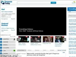 Sites similar to tanzaniatoday.info