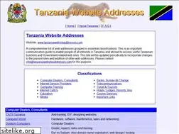 Sites similar to tanzaniawebsiteaddresses.com