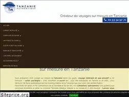 Sites similar to tanzanie-authentique.com