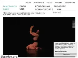 Sites similar to tanzfonds.de