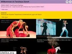Sites similar to tanzhaus-zuerich.ch