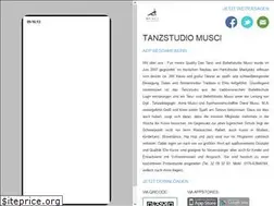 Sites similar to tanzstudio-musci.appyourself.net