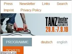 Sites similar to tanztheater-international.de