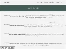 Sites similar to taodan.vn