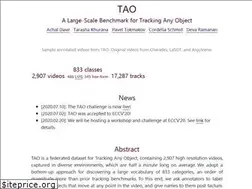 Sites similar to taodataset.org