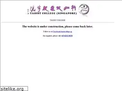 Sites similar to taoistcollege.org.sg