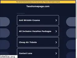 Sites similar to taoshomepage.com