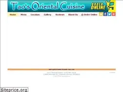 Sites similar to taosorientalcuisine.com