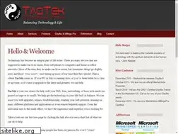 Sites similar to taotek.net