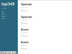 Sites similar to tap349.github.io