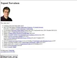 Sites similar to tapani.tarvainen.info