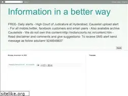 Sites similar to tapcauselist.blogspot.com