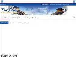 Sites similar to tapchitrithuc.com