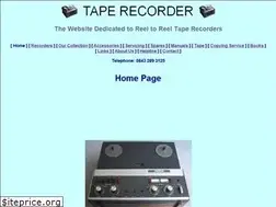 Sites similar to taperecorder.co.uk