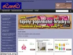 Sites similar to tapety-papirnictvi-hracky.cz