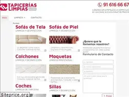 Sites similar to tapiceriaslimpias.com