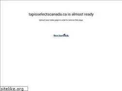 Sites similar to tapisselectscanada.ca