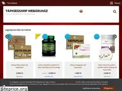 Sites similar to tapkiegshop.hu