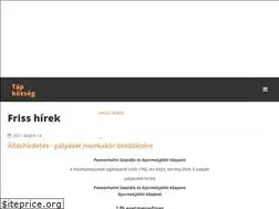 Sites similar to tapkozseg.hu