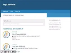 Sites similar to tapurandevu.com.tr