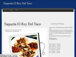 Sites similar to taqueriaelreydeltaco.com