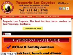 Sites similar to taquerialoscoyotes.com