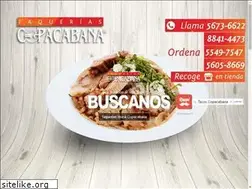 Sites similar to taqueriascopacabana.com
