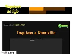 Sites similar to taquizasadomicilio.com.mx