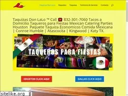 Sites similar to taquizasdonlalo.com